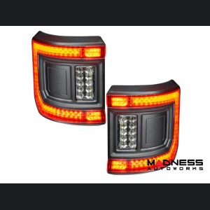 Jeep Gladiator JT Tail Lights - Flush Mount - LED - Red Lens